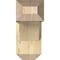 Ekena Millwork Traditional Craftsman Rough Sawn Bracket w/ Offset Brace, Douglas Fir, 8"W x 18"D x 18"H BKT0806X18X18TRA04RDF - alternate 2
